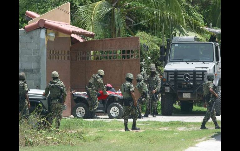 El enfrentamiento se dio entre personal de la Sedena y miembros del crimen organizado. NOTIMEX  /