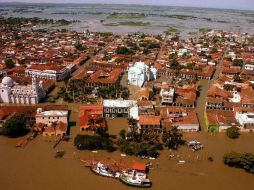 Veracruz ha sido uno de los estados más golpeados por el temporal; contabilizan 30 mil hectáreas dañadas. NTX  /