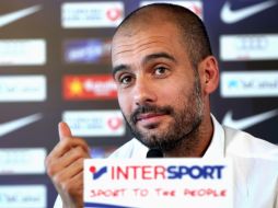 Josep Guardiola asegura que no supo hacer las cosas bien con Zlatan Ibrahimovic. EFE  /