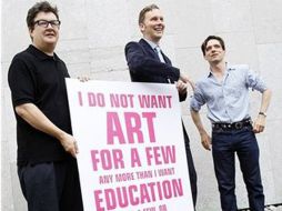 El caricaturista David Shrigley convocó a una campaña de protesta vía internet. AP  /