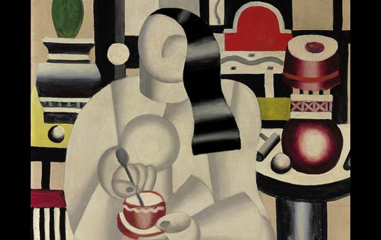 Las cinco obras de Léger provienen de la colección privada del pionero de la informática Max Palevsky. ESPECIAL  /