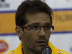 El felino Antonio Sancho comenta que Monterrey es un equipo de cuidado. MEXSPORT  /