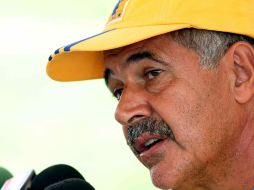 El director técnico Tuca Ferreti esta listo para enfrentar a los rayados de Monterrey. MEXSPORT  /