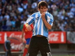 Sin Messi en la cancha no hay trato. MEXSPORT  /