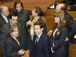 El congreso Chile aprobó ayer el acta consecutiva del Unasur. AFP  /