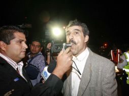 El operativo molesta a conductores que exceden los límites de velocidad y de alcohol en la sangre. E. PACHECO  /