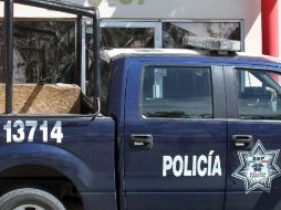 Elementos de la Policía Federal resguardan la zona donde fue detonado el explosivo. EFE  /