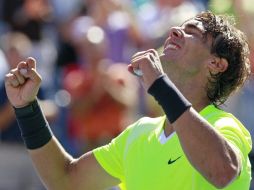 Nadal dijo sentirse como en casa cuando juega en Nueva York. AP  /
