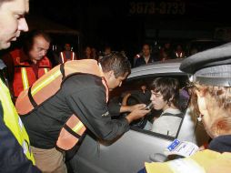 Los excesos en la ingesta de bebidas embriagantes quedaron evidenciados en los operativos. E. PACHECO  /