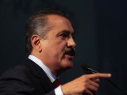 Manlio Fabio Beltrones, presidente de los senadores. M. FREYRÍA  /