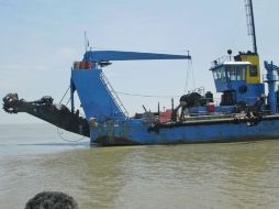 Dragarán ríos en Tabasco, pues un tapón de sedimentos obstaculiza su salida natural. EL UNIVERSAL  /