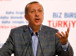 Recep Tayyip Erdogan, primer ministro, quien calificó el triunfo como un “día histórico” para Turquía.. REUTERS  /