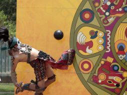 Esta es la primera vez que este deporte ancestral y ritual se juega en Ecuador. EFE  /