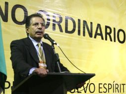 Jesús Ortega en la reunión del Consejo Nacional. EL UNIVERSAL  /