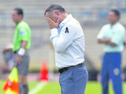 Guillermo Vázquez, técnico de Pumas. AFP  /