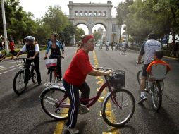 La vía RecreActiva cumplió seis años de implementarse en Guadalajara. E. BARRERA  /