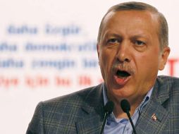 Recep Tayyip Erdogan, primer ministro turco, ofrece una rueda de prensa en Estambul. REUTERS  /