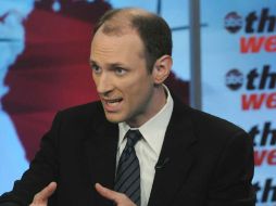 Austan Goolsbee, asesor en economía del presidente Barack Obama, habló en televisión sobre la situación económica del país. AP  /