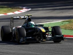 El piloto Lotus durante el Gran Premio de Italia en Monza. AFP  /