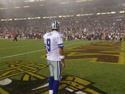 Tony Romo, mariscal de los Vaqueros terminó desolado tras la derrota. AP  /
