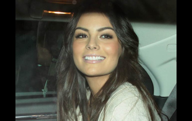 La Miss Universo llegó el día de hoy a la Ciudad de México. EL UNIVERSAL  /