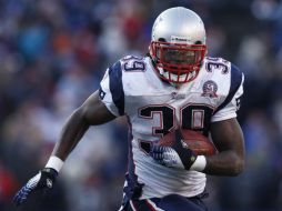 Maroney en juego de su ex equipo los Patriotas de Nueva Inglaterra. AP  /