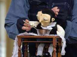 Los muñecos de Luna Morena llegarán a 40 mil niños, gracias al Programa Nacional de Teatro Escolar. E. BARRERA  /