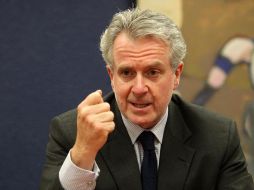 Santiago Creel Miranda asegura que los colombianos aún registran 38 muertos por cada 100 mil habitantes. A. CAMACHO  /