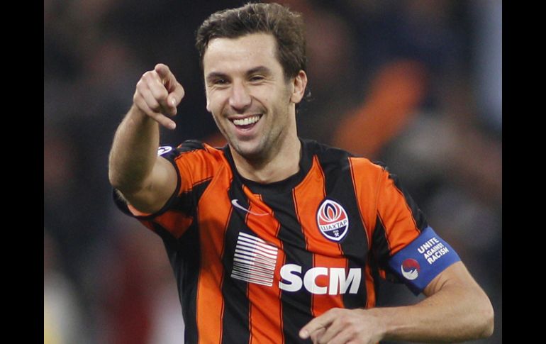 El croata Darijo Srna celebra el gol del triunfo. REUTERS  /