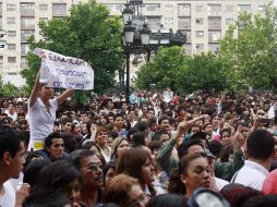 Emilio González Márquez apoyó la megamarcha que tiene programada la UdeG, pero sugirió que se realice en fin de semana. A. GARCÍA  /