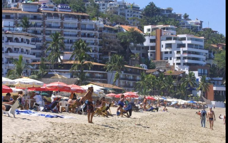 Las expectativas de hoteleros y comerciantes de Vallarta no se cumplieron. Incluso, hubo un decremento en el hospedaje. ARCHIVO  /