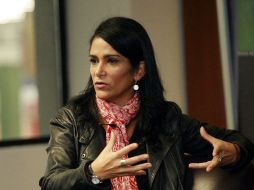 Cacho fue arrestada y acusada de difamación y recibió amenazas de muerte después de publicar su libro en 2005. E. PACHECO  /