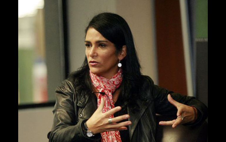 Cacho fue arrestada y acusada de difamación y recibió amenazas de muerte después de publicar su libro en 2005. E. PACHECO  /