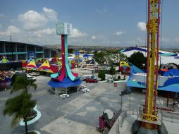 Aspecto de las instalaciones de las Fiestas de Octubre 2009 en el Auditorio Benito Juárez. ARCHIVO  /