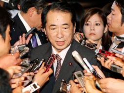 Naoto Kan, primer ministro de Japón. AFP  /