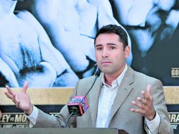 El promotor Óscar de la Hoya espera más de 15 mil aficionados para ver al “Canelo”. MEXSPORT  /
