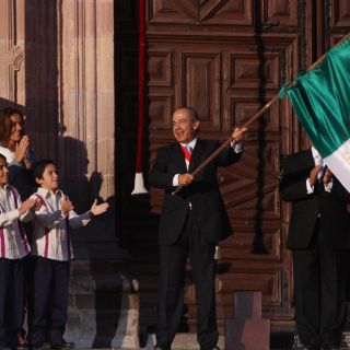 El Presidente encabeza el Grito en Dolores