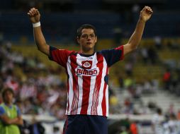 Javier Hernández, ahora jugador del Manchester United, es el máximo logro de Jorge Vergara. JAMMEDIA  /