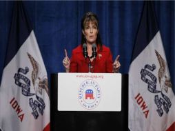 Palin se ha desplazado a Iowa para participar hoy en una importante cena de recaudación de fondos. AP  /
