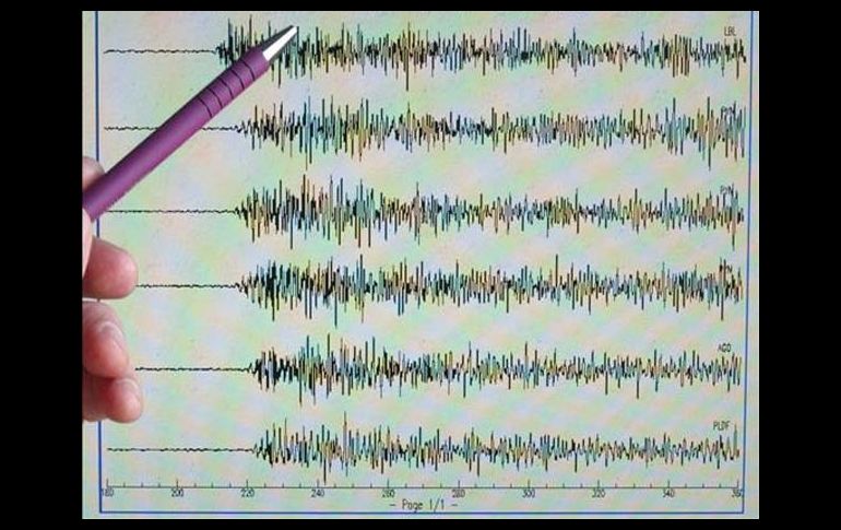 El Servicio Sismológico Nacional reportó los sismos en el sureste del país. EFE  /