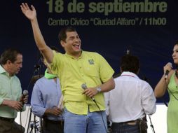 El presidente ecuatoriano Rafael Correa. AFP  /