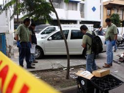 La víctima se encontraba en un auto Volkswagen Jetta de color blanco. A. HINOJOSA  /