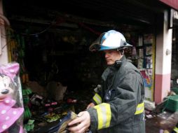 Personal de Protección Civil de Guadalajara se encuentra trabajando en el lugar. E. PACHECO  /