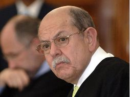 Gudiño fue electo para ser parte de los ministros que abandonarían su cargo hasta el 30 de noviembre de 2015. NTX  /