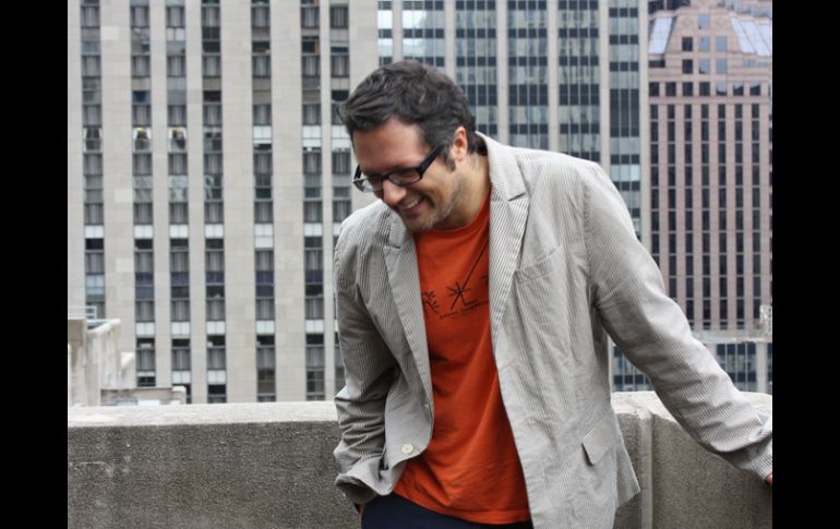 La exposición de Rafael Lozano-Hemmer se inauguró en la Galería de Arte de Manchester, este fin de semana.EFE  /