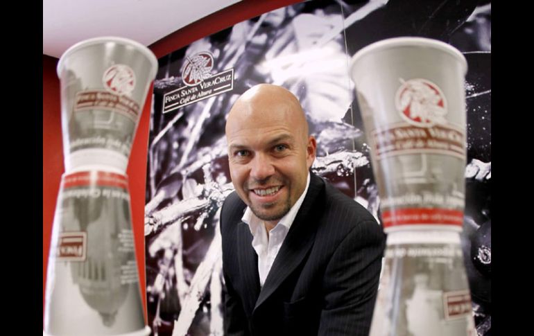 José Luis Navarro Chinchilla asegura que el café no es un tema de nacionalismos y aconseja tomar café mexicano. EL UNIVERSAL  /