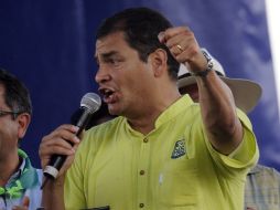 Correa dice estar prevenido en caso de que la iniciativa prospere. AFP  /