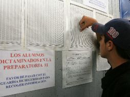 Señalan que quedan espacios disponibles principalmente en las preparatorias 16 y 17. ARCHIVO  /