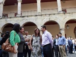 Macrosimulacro realizado en abril pasado, fue criticado por la actitud relajada en algunas dependencias gubernamentales. EL INFORMADOR  /