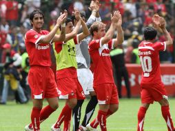 Toluca jugará ante el Olimpia en la región norte de Honduras. MEXSPORT  /